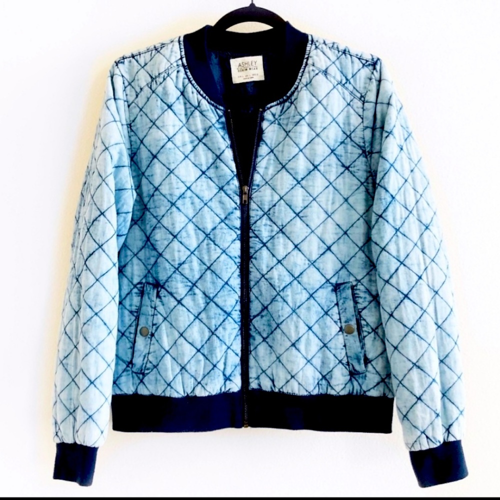Ashley Quilted Denim Jacket